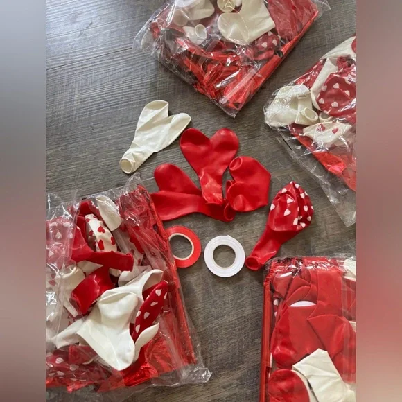 Heart balloons decor - Picture 2 of 5